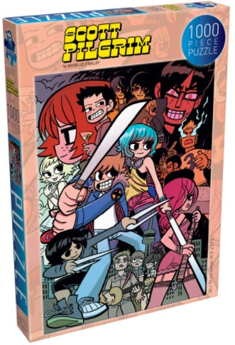 SCOTT PILGRIM #4: COLORFUL COLLAGE 1000 PC PUZZLE