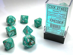 CHESSEX 7-DIE SET *MARBLE*