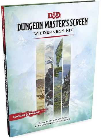 DND RPG DUNGEON MASTER'S SCREEN WILDERNESS KIT
