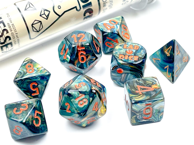 CHESSEX Lab Dice 7-Die Set (Varieties)