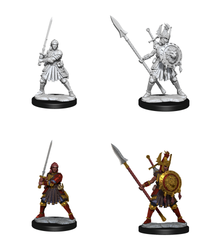 DND FRAMEWORKS: HUMAN FIGHTER FEMALE