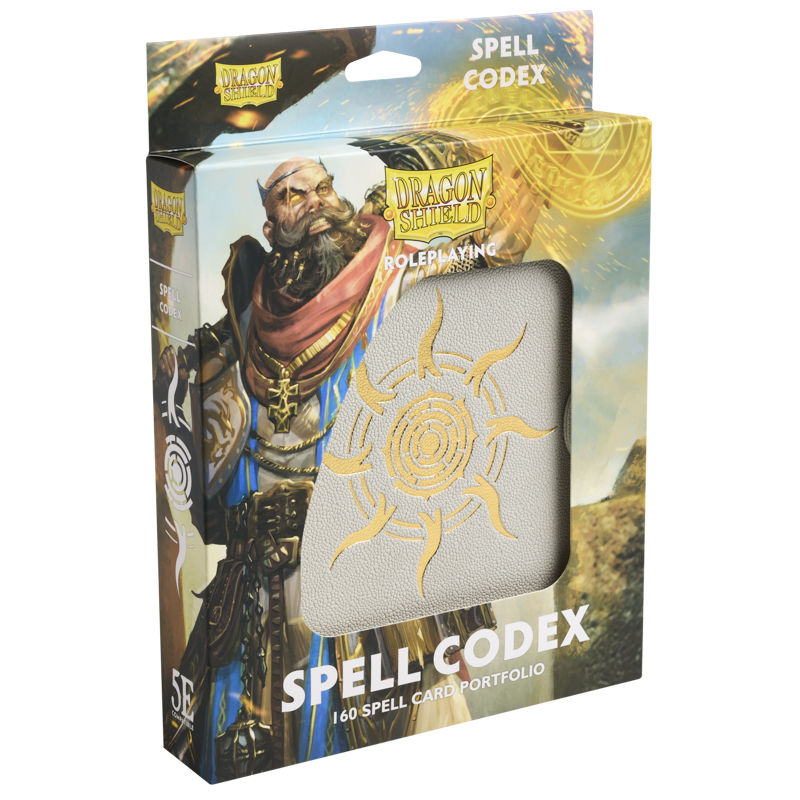 DRAGON SHIELD RPG SPELL CODEX 160 PORTFOLIO