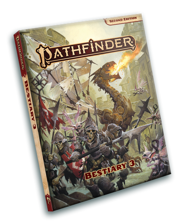 PATHFINDER 2E BESTIARY 3 HC
