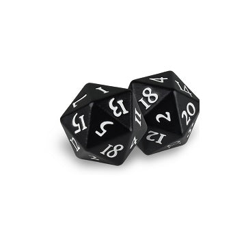 Heavy Metal D20 2-Dice Set