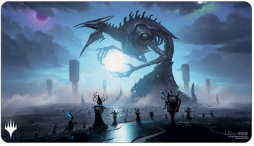 UP PLAYMAT MTG PHYREXIA ALL WILL BE ONE BLUE