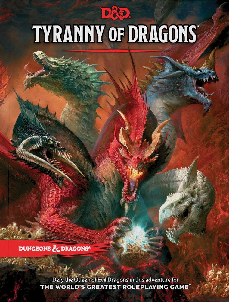 DND RPG TYRANNY OF DRAGONS HC