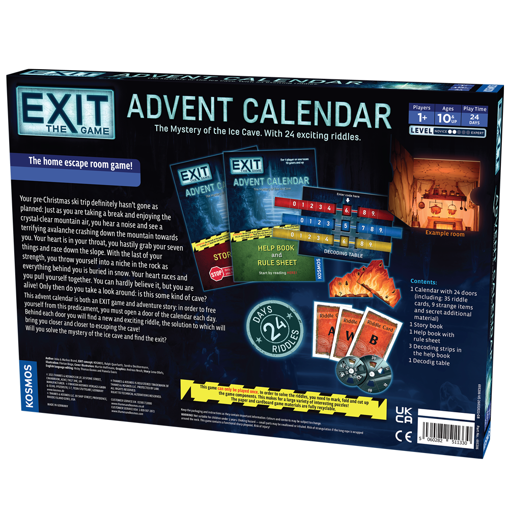 EXIT: ADVENT CALENDAR THE MYSTERY Of The ICE CAVE