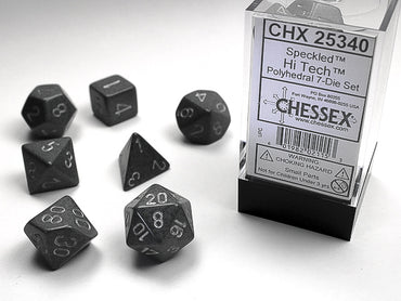 CHESSEX 7-DIE SET *SPECKLED*