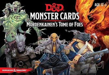 DND MONSTER CARDS: MORDENKAINEN'S TOME OF FOES