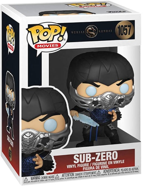 POP! MOVIES MORTAL KOMBAT - SUB-ZERO (METALLIC)
