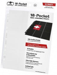 UG SUPREME PAGES SIDE-LOADING 18PKT 10CT