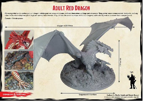DND MINIS COLLECTOR SERIES: RED DRAGON