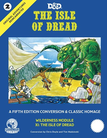 ORIGINAL ADV REINCARN. #2 ISLE OF DREAD 5E HC