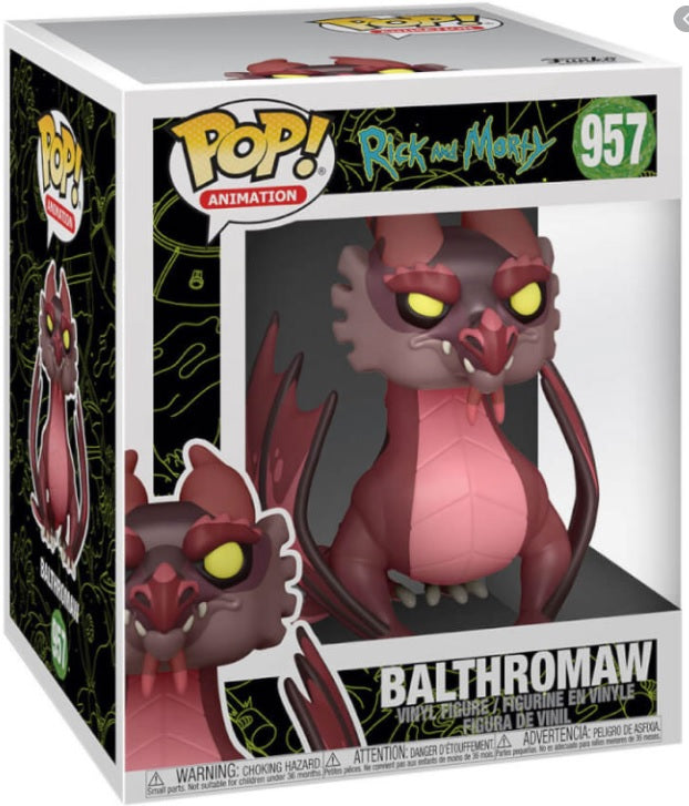 POP! ANIMATION RICK AND MORTY - 6" BALTHROMAW