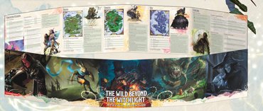 DND DM SCREEN THE WILD BEYOND THE WITCHLIGHT