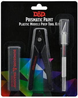 DND PRISMATIC PAINT PLASTIC MODELS PREP TOOL KIT