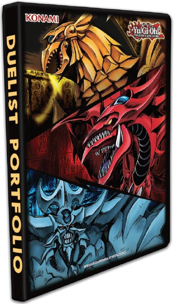 YGO SLIFER OBELISK & RA 9-PKT PORTFOLIO