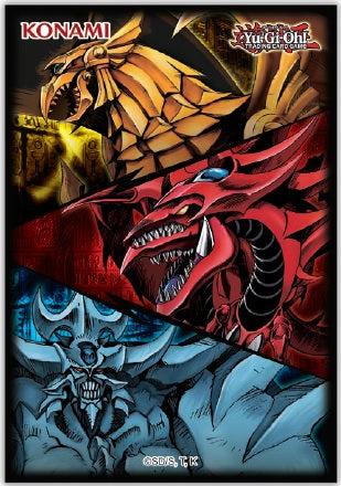 YGO SLIFER OBELISK & RA CARD SLEEVES