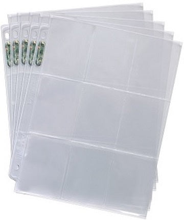 UP PAGE 9 POCKET SILVER 25CT PACK