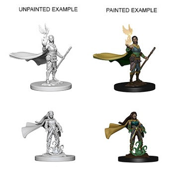 DND UNPAINTED MINIS WV4 ELF FEMALE DRUID