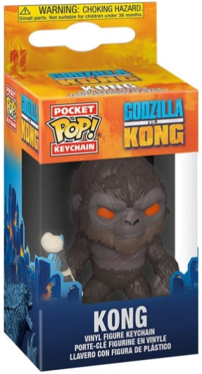 POP! KEYCHAIN GODZILLA VS KONG - KONG W/BATTLE AXE