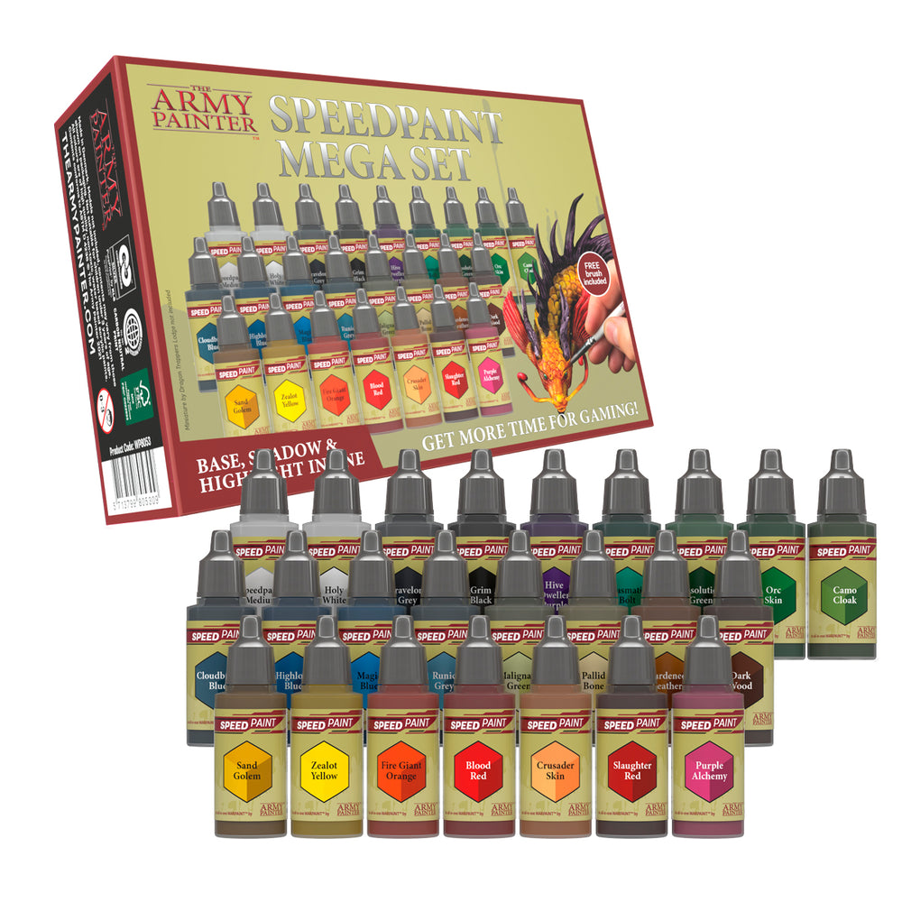 WARPAINTS: SPEEDPAINT MEGA SET - 24 COLOUR