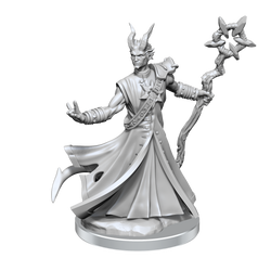 DND FRAMEWORKS: TIEFLING WARLOCK MALE