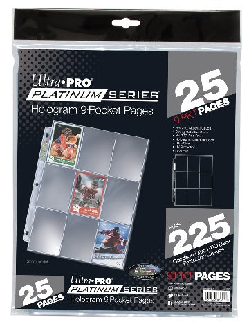 UP PAGE 9 POCKETS PRO PLATINUM SERIES 25CT