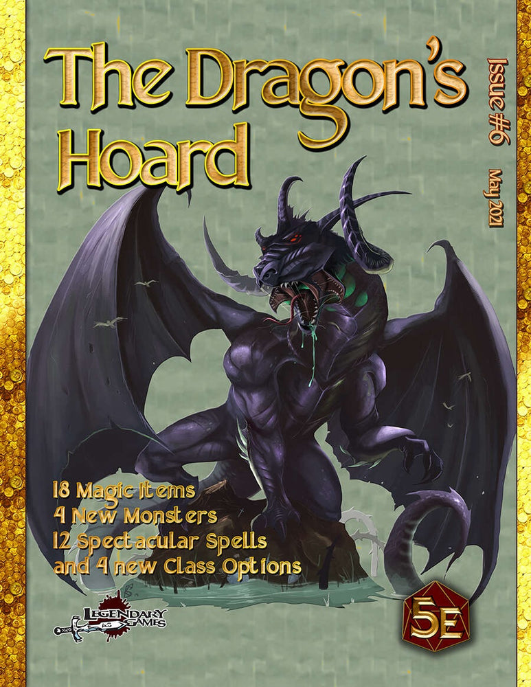THE DRAGON'S HOARD #6 (5E)