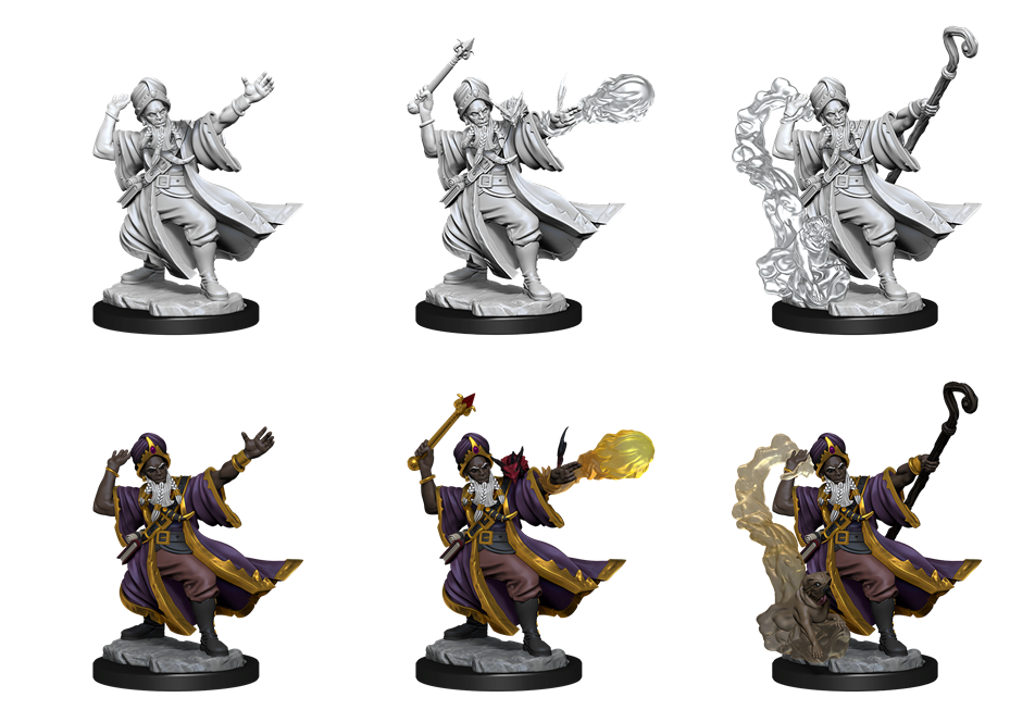 DND FRAMEWORKS: HUMAN WIZARD MALE