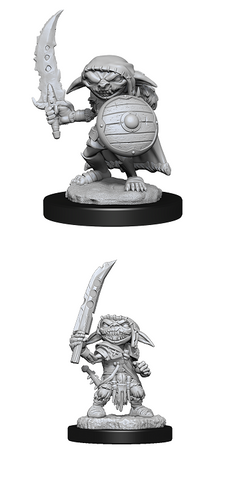 PF UNPAINTED MINIS WV13 GOBLIN FIGHTER MALE