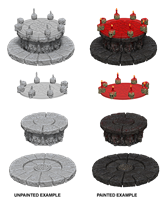 WIZKIDS UNPAINTED MINIS WV5 MAGIC DAIS
