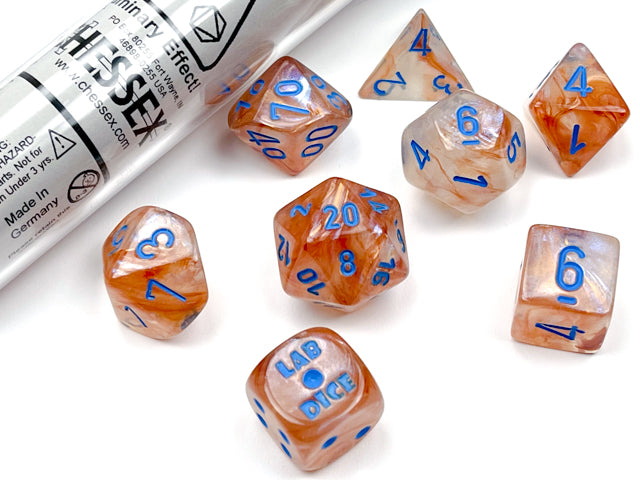 CHESSEX Lab Dice 7-Die Set (Varieties)