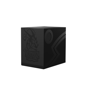 DRAGON SHIELD DECK DOUBLE SHELL SHADOW BLACK/BLACK