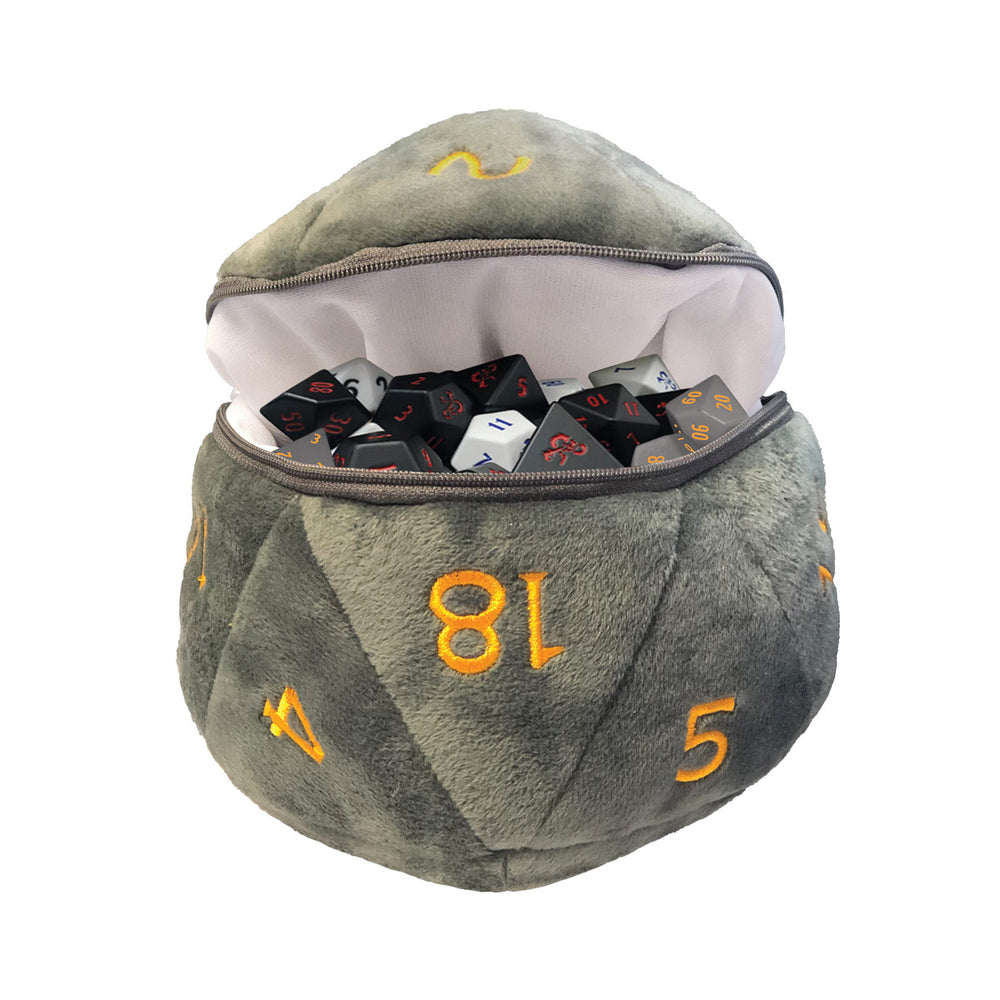 UP DICE BAG DND REALMSPACE D20 PLUSH