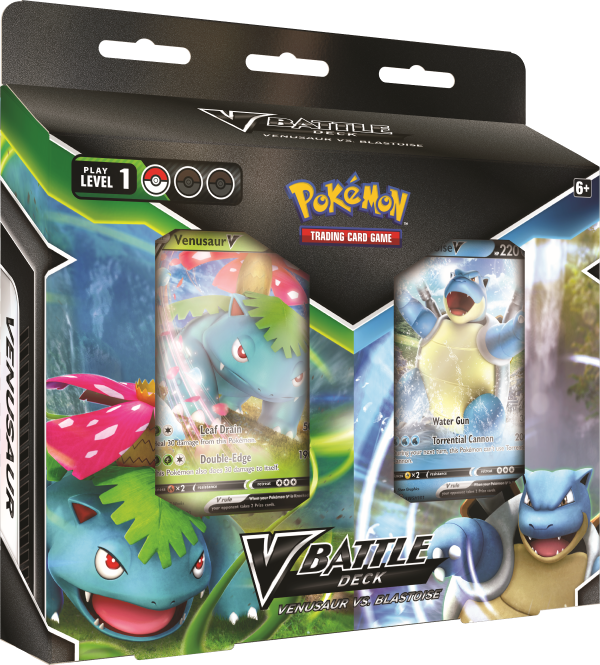 POKEMON V BATTLE DECK VENUSAUR VS BLASTOISE