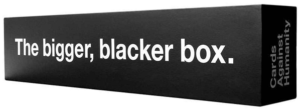 CARDS AGAINST HUMANITY: BIGGER BLACKER BOX
