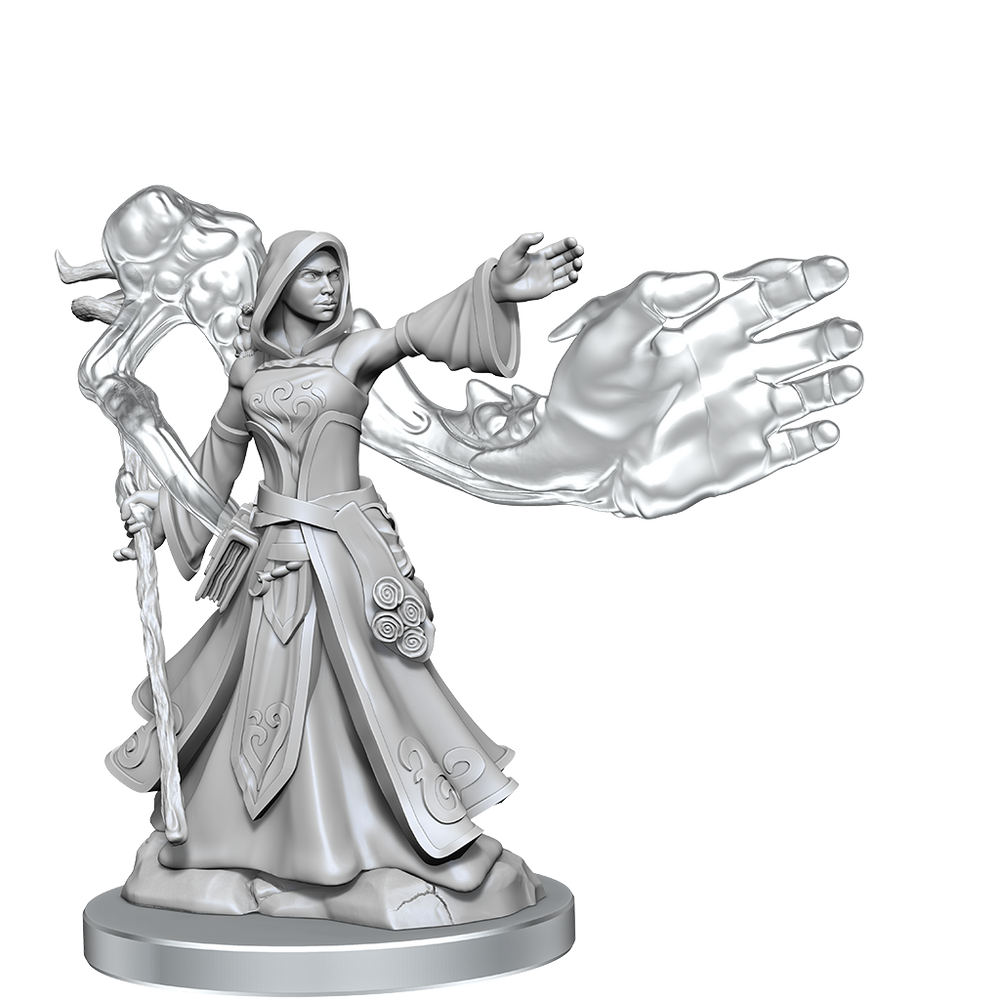 DND FRAMEWORKS: ELF WIZARD FEMALE