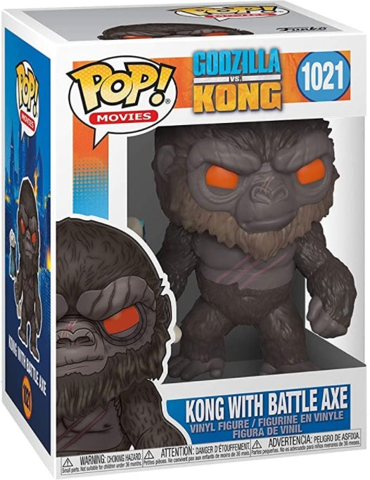 POP! MOVIES GODZILLA VS KONG - KONG W/ BATTLE AXE