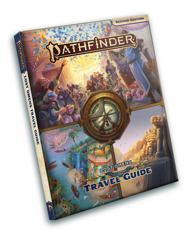 PATHFINDER 2E LOST OMENS TRAVEL GUIDE HC