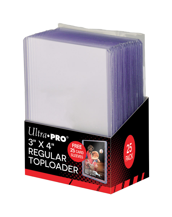 UP TOPLOAD 3X4 REGULAR + SLEEVES 25CT