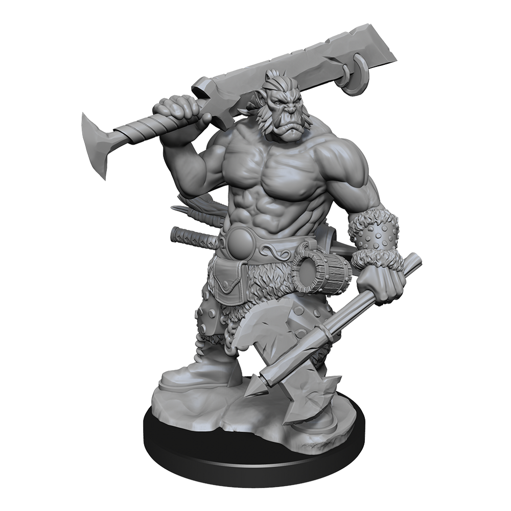 DND FRAMEWORKS: ORC BARBARIAN MALE