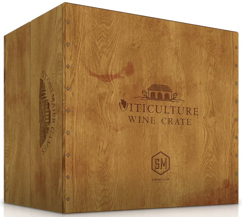 VITICULTURE WINE CRATE