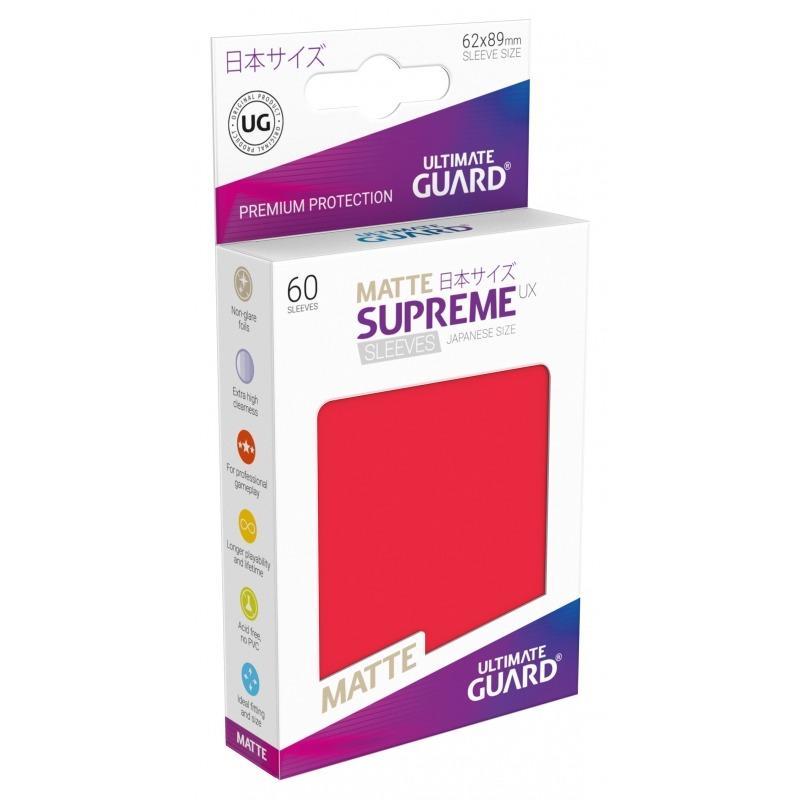 Supreme UX Matte Sleeves Japanese Size 60ct