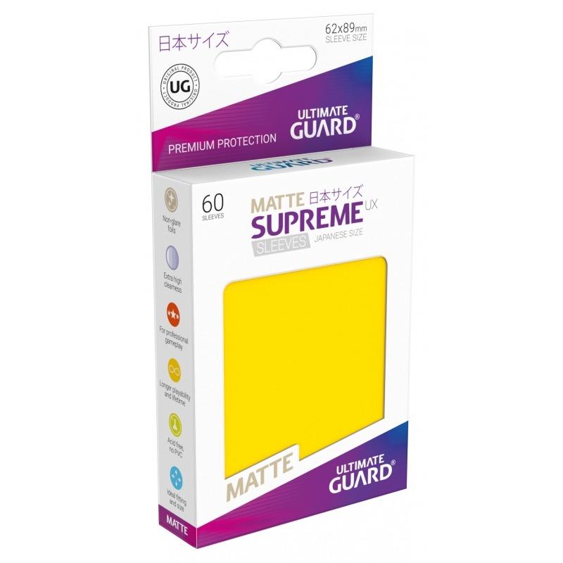 Supreme UX Matte Sleeves Japanese Size 60ct