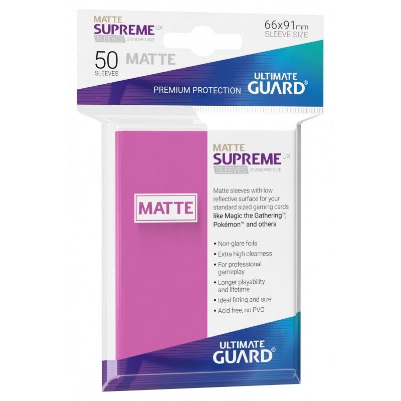 Supreme UX Matte Sleeves Standard Size 50ct