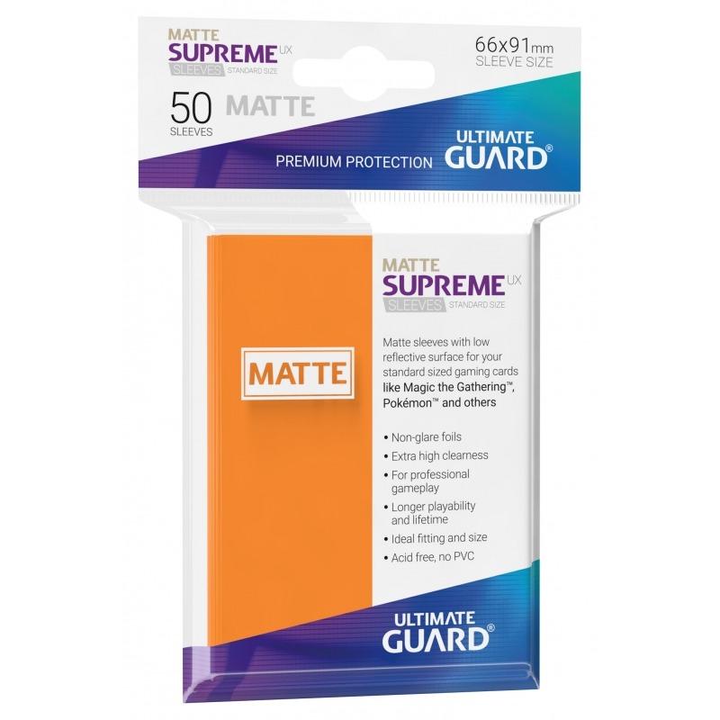 Supreme UX Matte Sleeves Standard Size 50ct