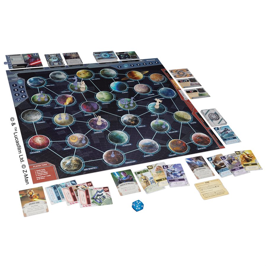 STAR WARS: THE CLONE WARS - A PANDEMIC SYSTEM GAME